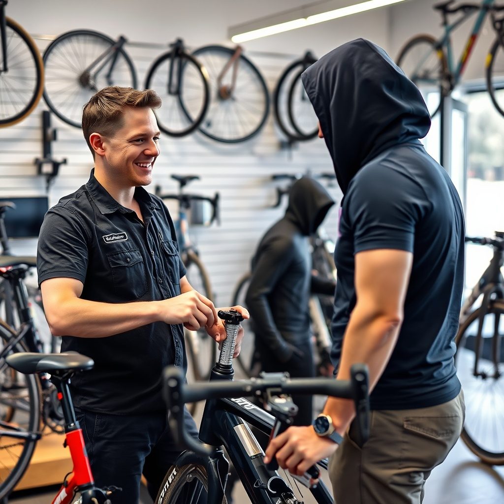 Bicycle fitting service